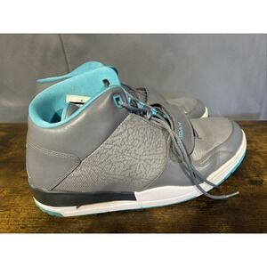Nike Jordan Flight Club 90s Cool Grey Gamma Blue Men's Size 12 602661-015